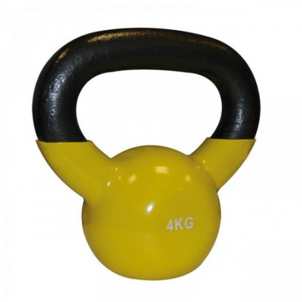 Gantera kettlebell galben 4 kg SVELTUS