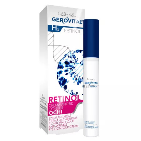 Gerovital H3 Retinol Crema Antirid Contur Ochi - 15 ml