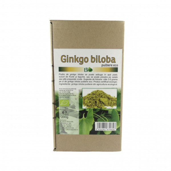 Ginkgo Biloba pudra BIO - 200 g