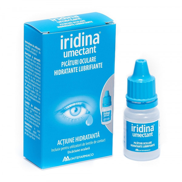 Iridina Umectant picaturi oculare - 10 ml