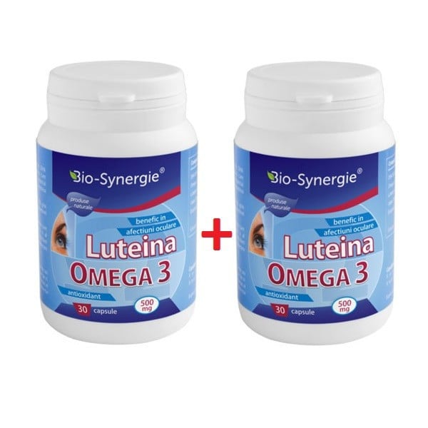 Luteina Omega 3 - 30 cps 1+1 Gratis