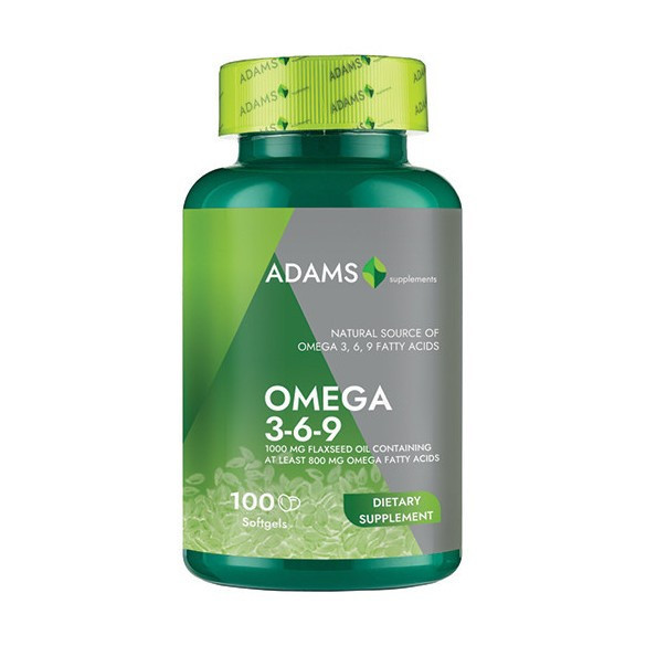 Omega 3-6-9 - 100 cps gelatinoase