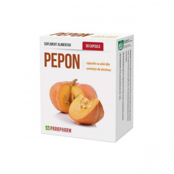 Pepon - capsule cu ulei din seminte de dovleac 30cps