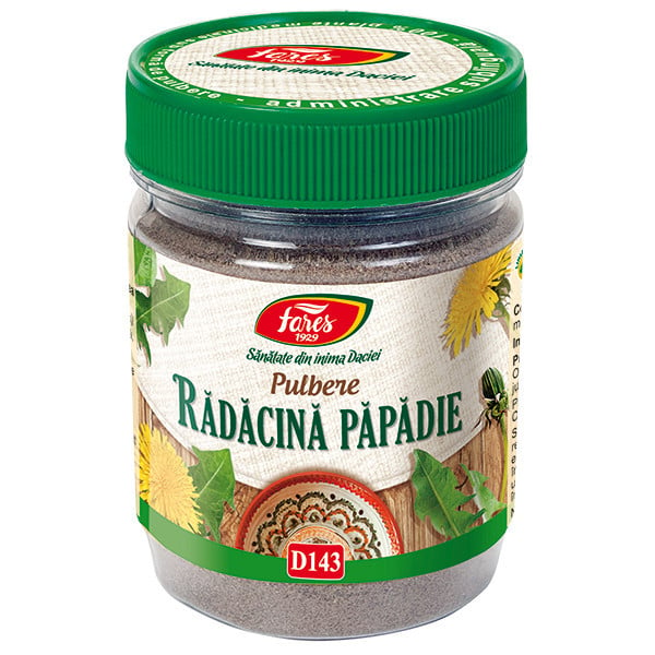 Radacina de Papadie pulbere - 70 gr Fares