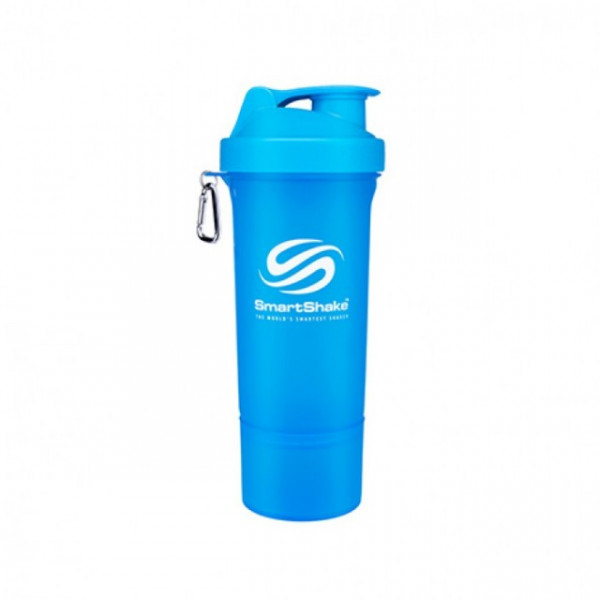 Shaker SmartShake slim albastru 500 ml