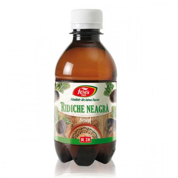 Sirop Ridiche Neagra R28 - 250 ml Fares