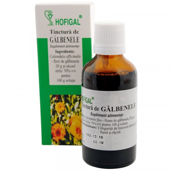 Tinctura de Galbenele Hofigal - 50 ml