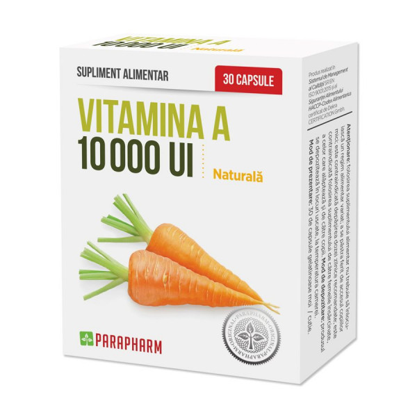 Vitamina A 10000 UI - 30 cps