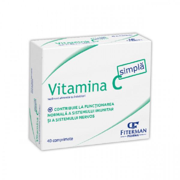 Vitamina C simpla 180 mg - 40 cpr