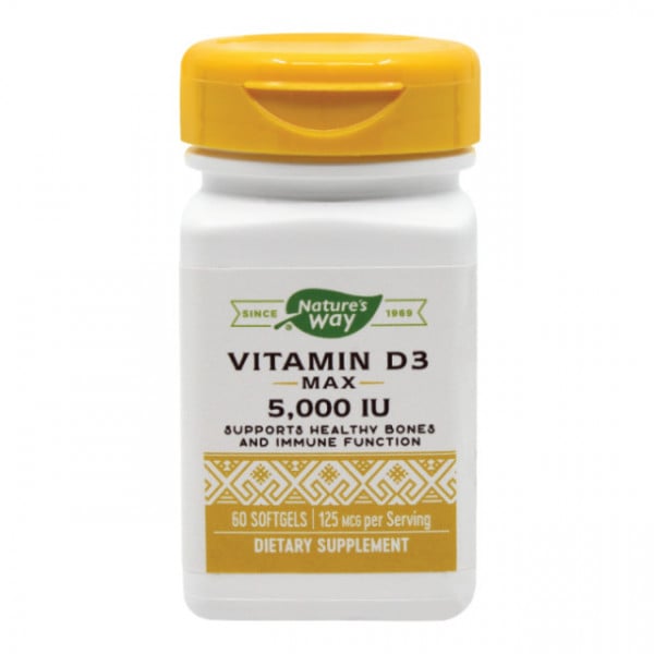 Vitamina D3 5000 UI - 60 cps