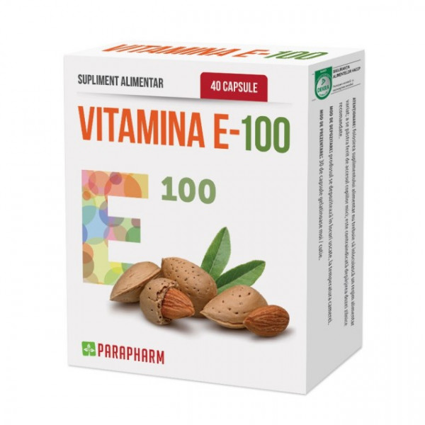 Vitamina E - 100 40cps