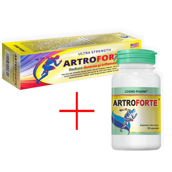 Artroforte - 30 cps + Artroforte crema 100 ml