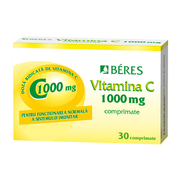 Beres Vitamina C 1000 mg x 30 cpr