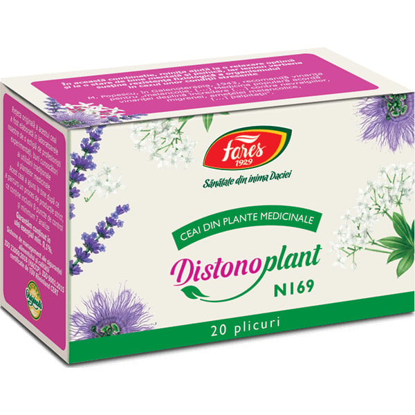 Ceai Distonoplant N169 - 20 pliculete