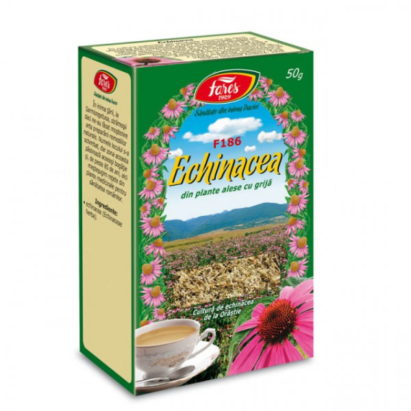 Ceai Echinacea - Iarba F186 - 50 gr Fares