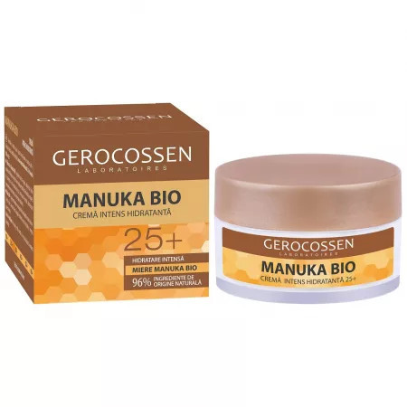 Crema intens hidratanta cu miere Manuka Bio 25+ - 50 ml