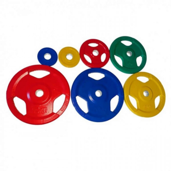 Disc olimpic colorat - 15 kg
