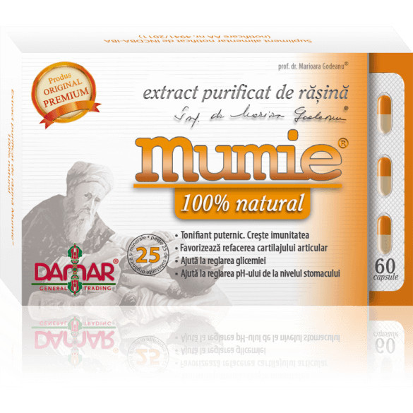 Extract purificat de rasina Mumie - 60 cps