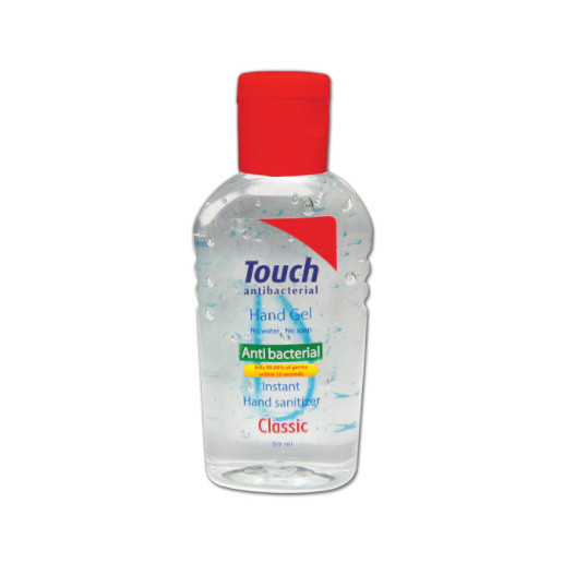 Gel dezinfectant pentru maini Clasic - Touch antibacterial - 59 ml