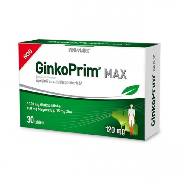 GinkoPrim Max - 30 cpr