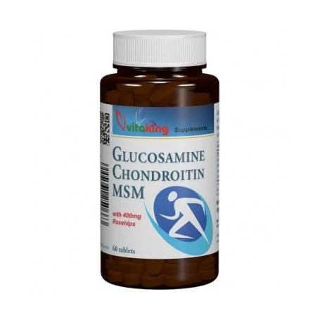 Glucozamina, condroitina, MSM - 60 cpr