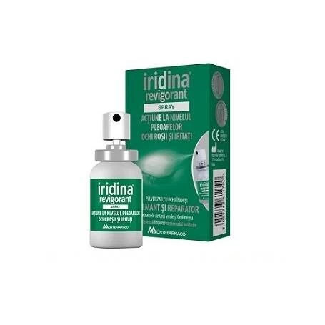 Iridina spray revigorant pentru ochi rosii si iritati - 10 ml