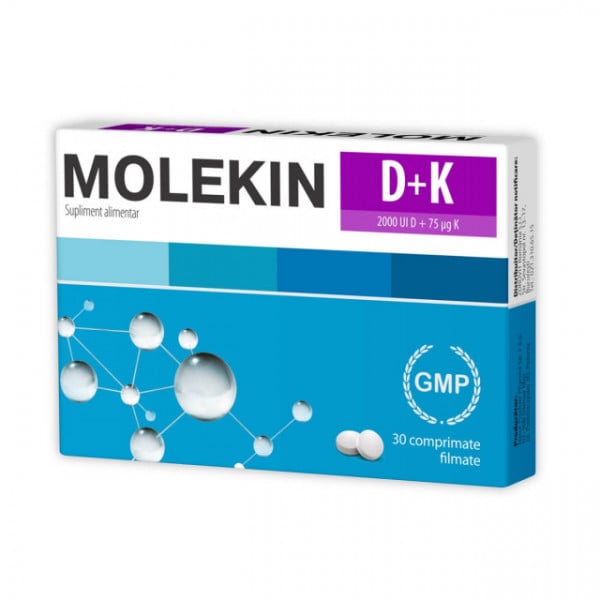 Molekin D+K - 30 cpr