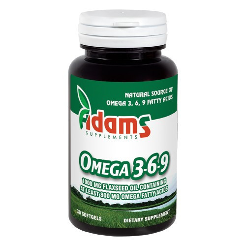 Omega 3-6-9 - 30 cps Adams Vision