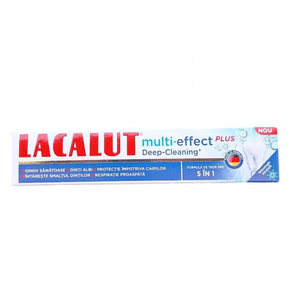Pasta de dinti Lacalut Multi-Effect Deep-Cleaning - 75 ml