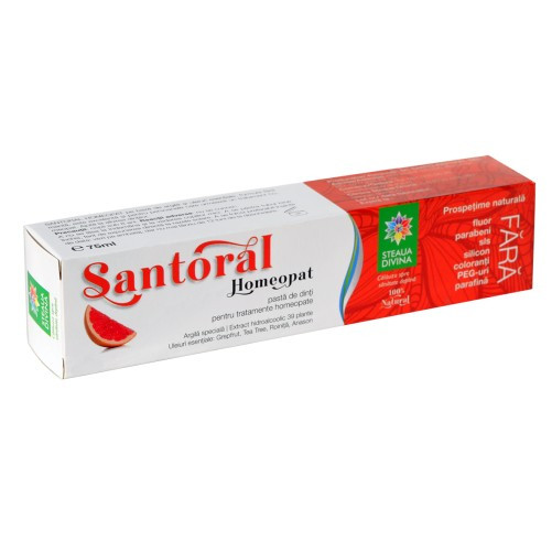 Pasta de dinti Santoral Homeopat - 75 ml