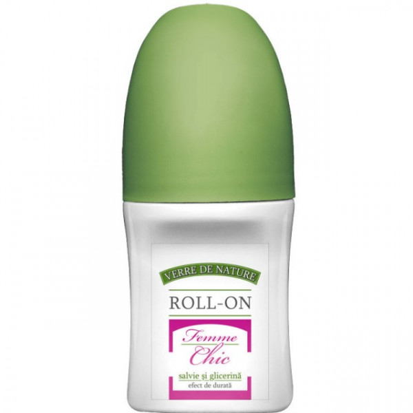 Roll-on Femme Chic cu salvie si glicerina 50 ml