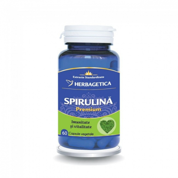 Spirulina Premium - 60 cps