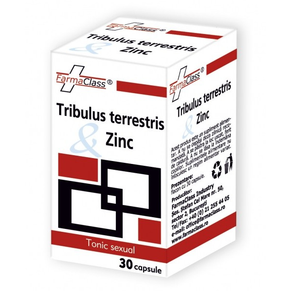 Tribulus terrestris & Zinc - 30 cps