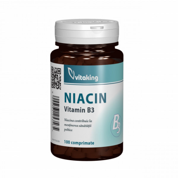 Vitamina B3 (niacina) 100mg - 100 cpr