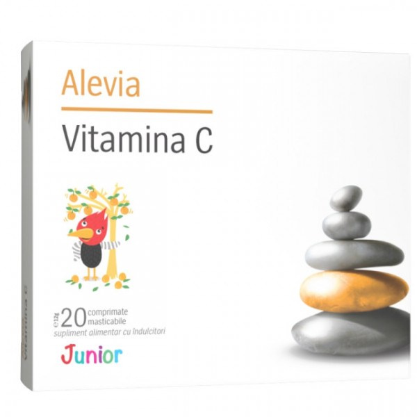 Vitamina C 100 mg Junior - 20 cpr