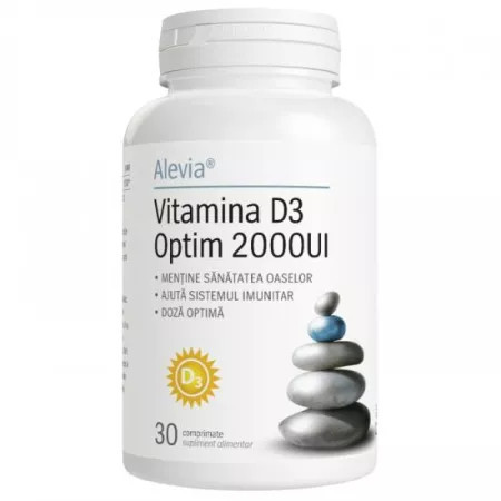 Vitamina D3 Optim 2000UI - 30 cpr