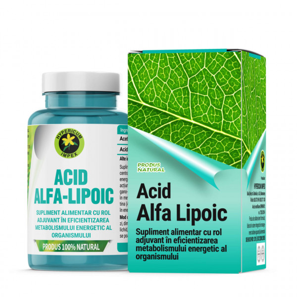 Acid Alfa Lipoic - 60 cps