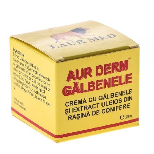 Aur Derm crema cu Galbene - 50 ml