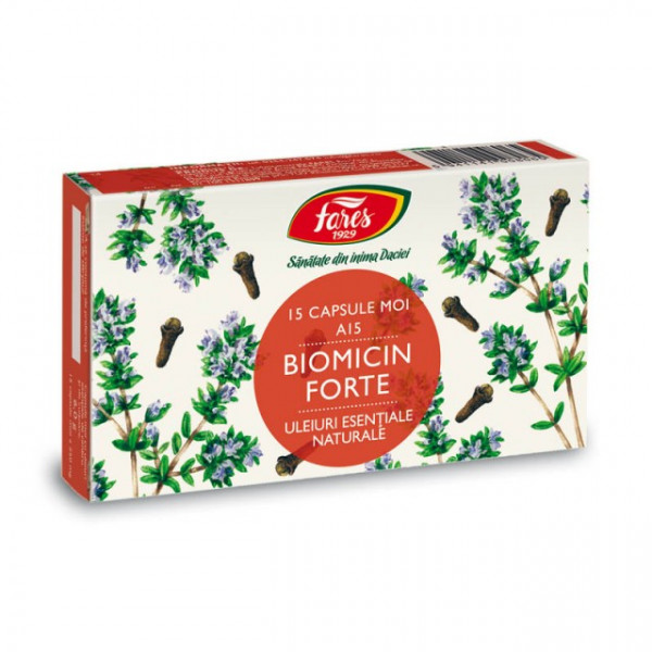 Biomicin Forte - 15 capsule moi - Fares