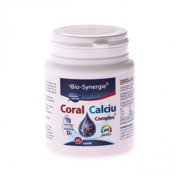 Calciu Coral Complex - 60 cps
