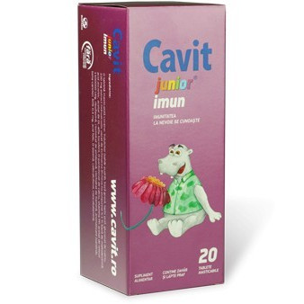 Cavit Junior Imun - 20 cpr