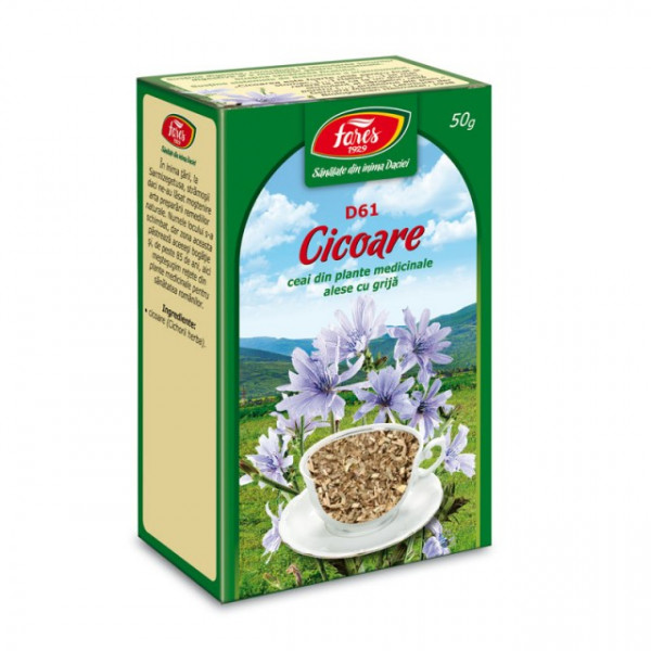 Ceai Cicoare - Iarba D61 - 50 gr Fares
