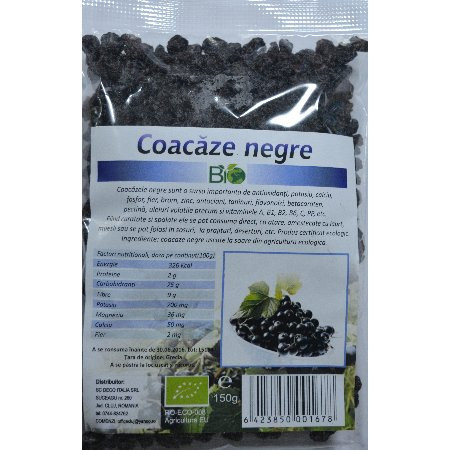 Coacaze negre BIO - 150 g