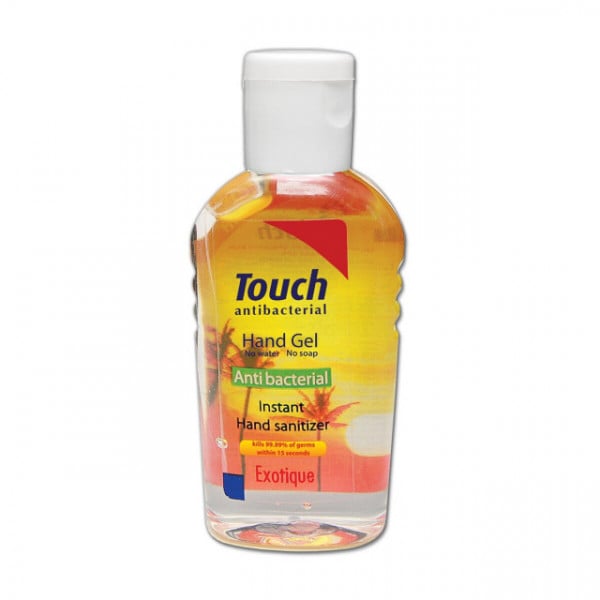 Gel dezinfectant pentru maini Exotic - Touch antibacterial - 59 ml