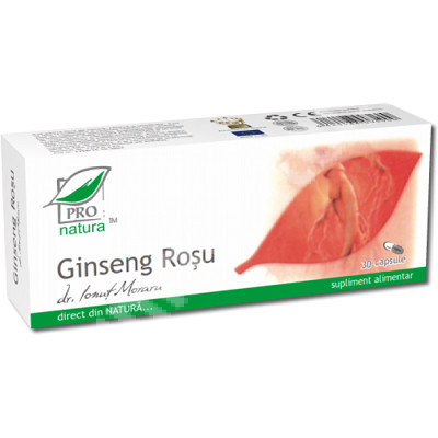 Ginseng rosu - 30 cps