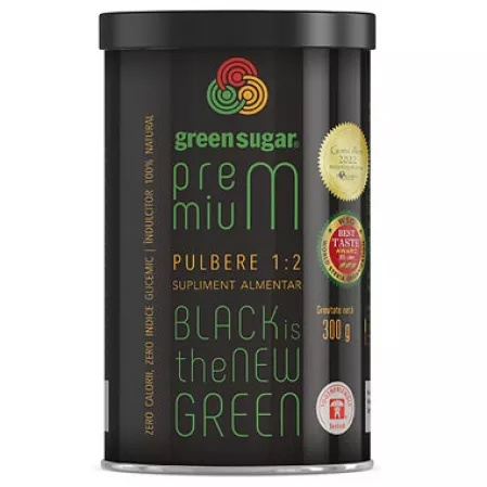 Green Sugar Premium 1:2 pulbere - 300 g