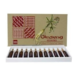 Lotiune Ginseng pentru par - 12 fiole