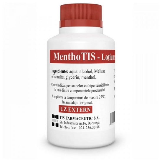 Lotiune mentolata MenthoTIS, 1% - 100 ml