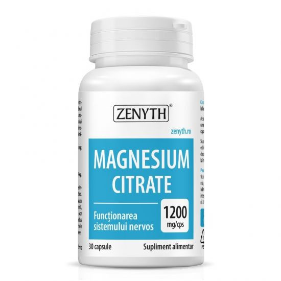 Magnesium Citrate 1200mg - 30 cps
