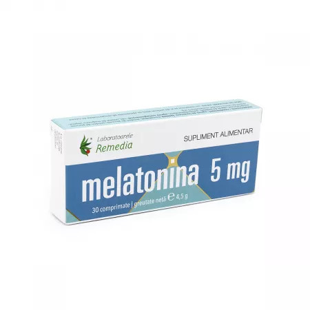 Melatonină 5 mg - 30 cpr